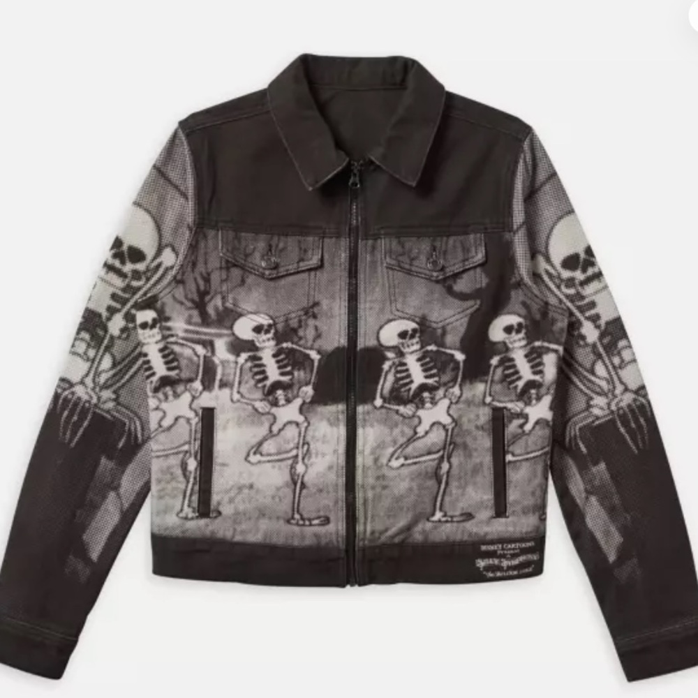 Disney Park Store Skeleton Dance Jacket